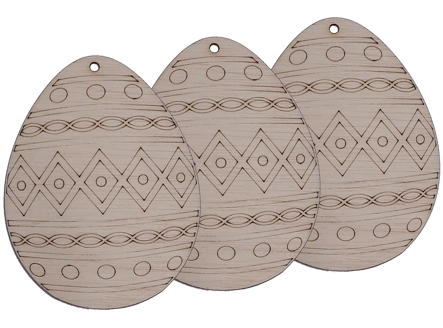 Set cu 3 ouă mari de Paște