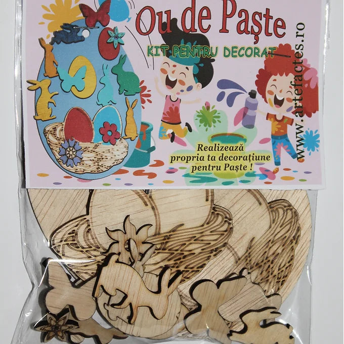 Set decorativ - Ou de Paște - model 2