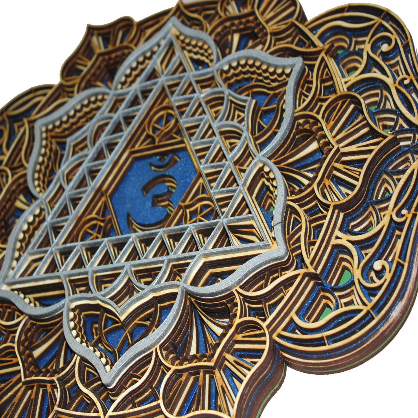 Anja - mandala din lemn