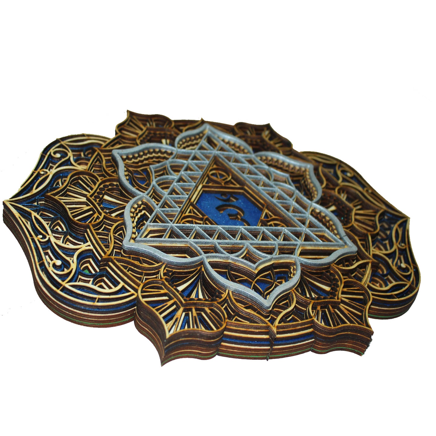 Anja - mandala din lemn