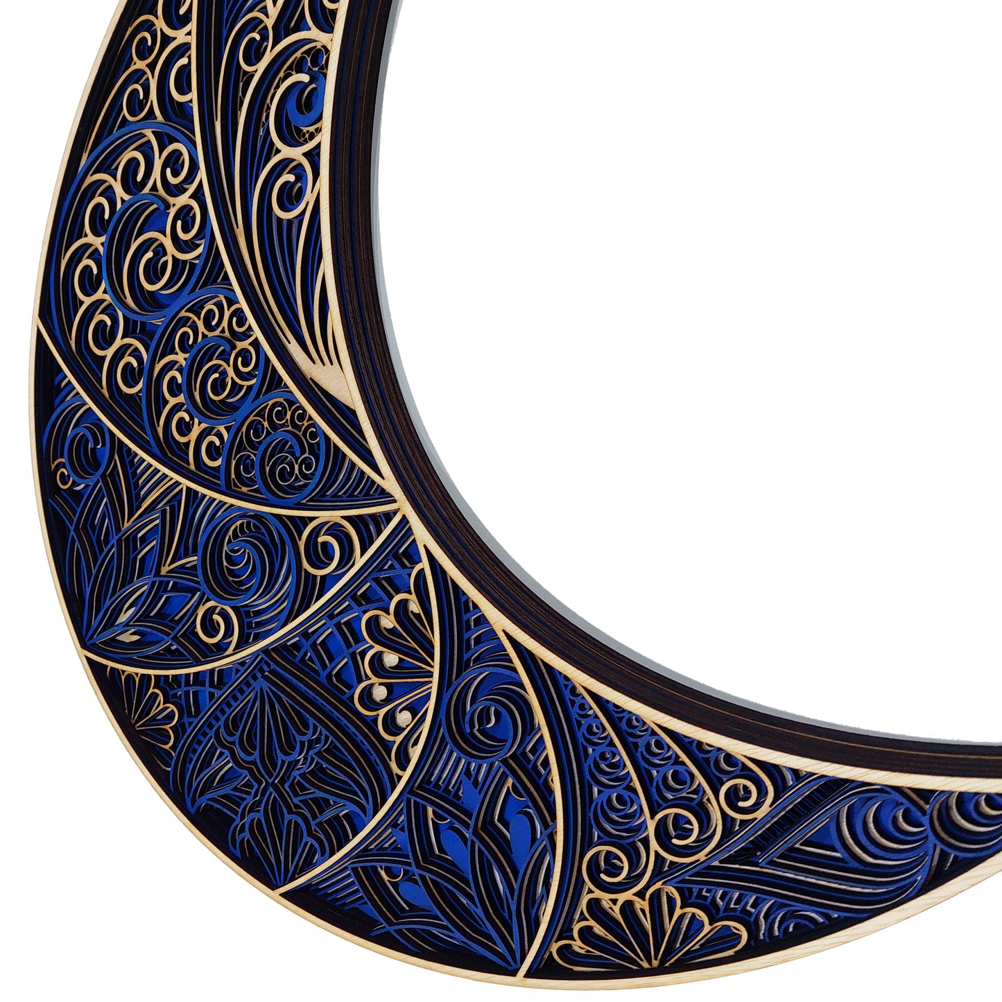 Loona - mandala din lemn