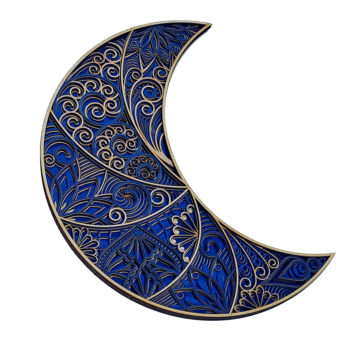 Loona - mandala din lemn