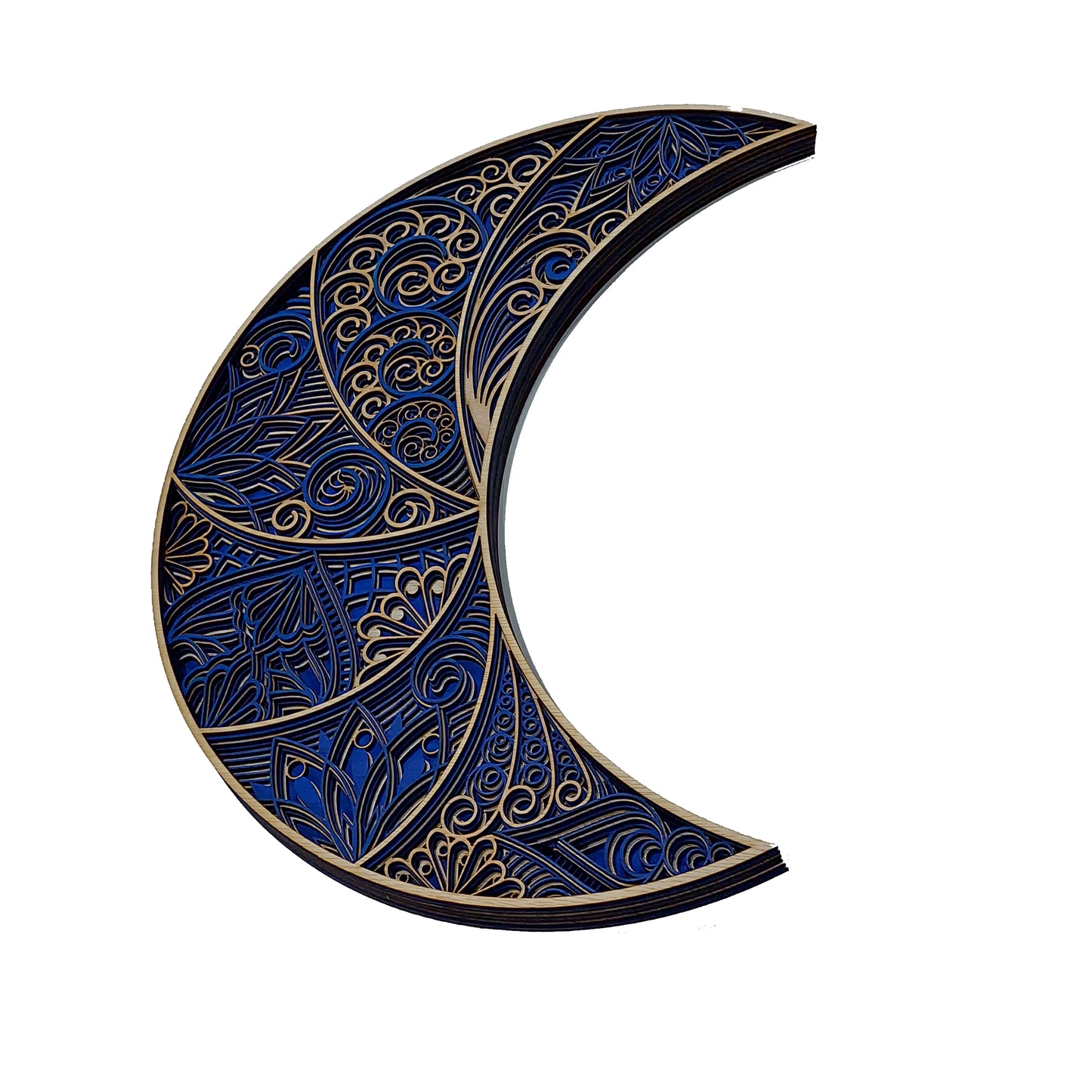 Loona - mandala din lemn