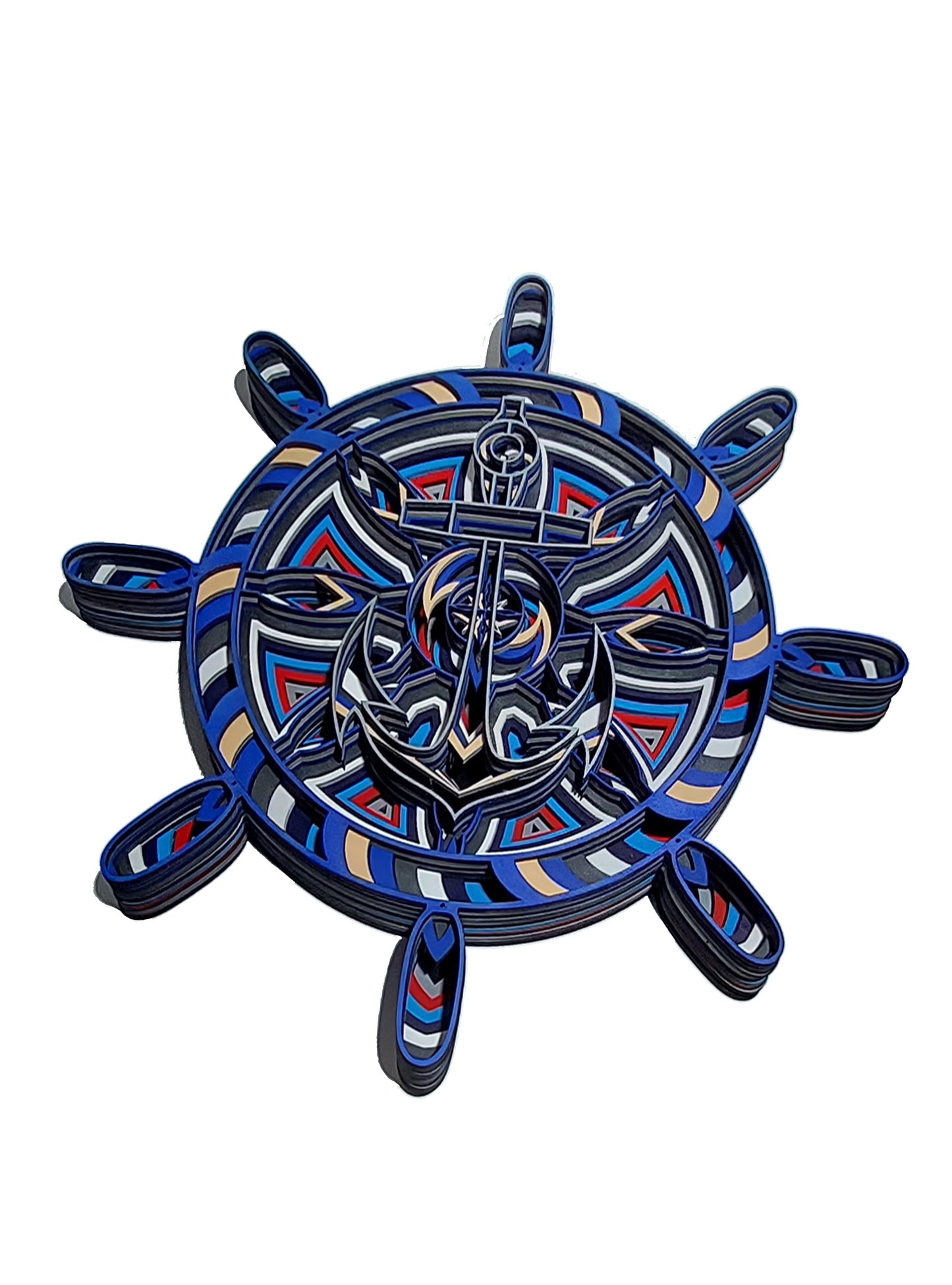 Marinar - mandala din lemn