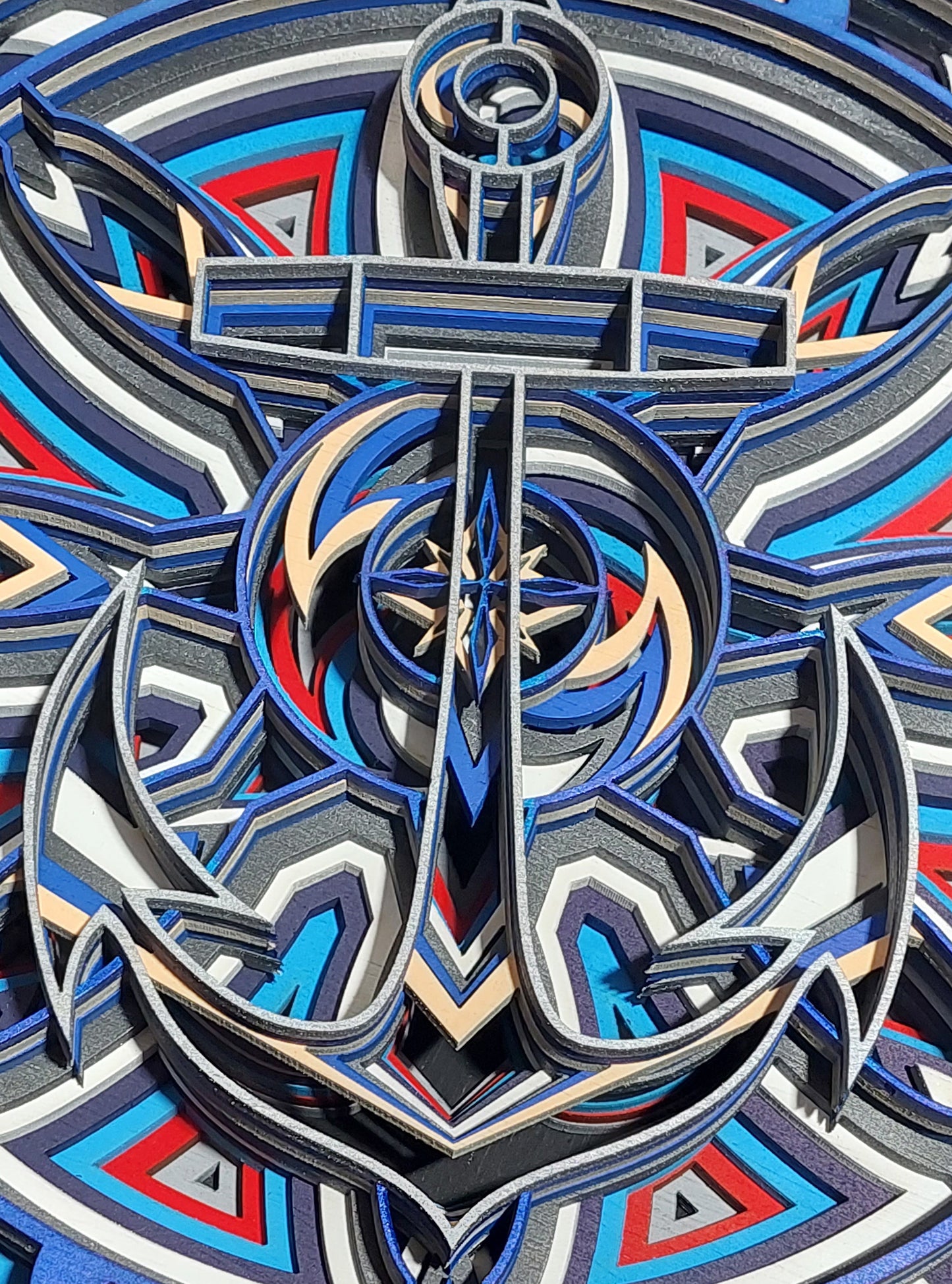 Marinar - mandala din lemn