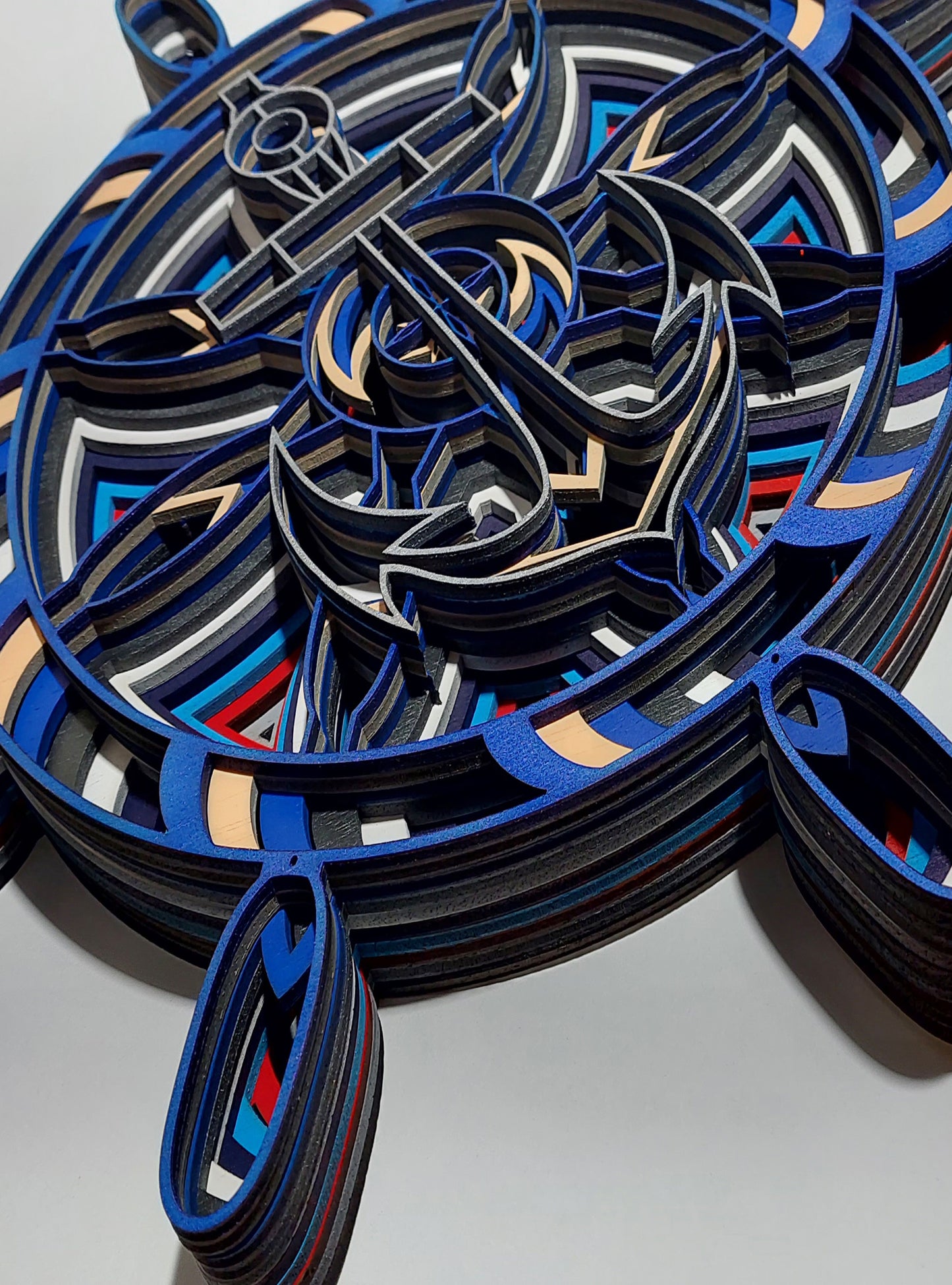 Marinar - mandala din lemn