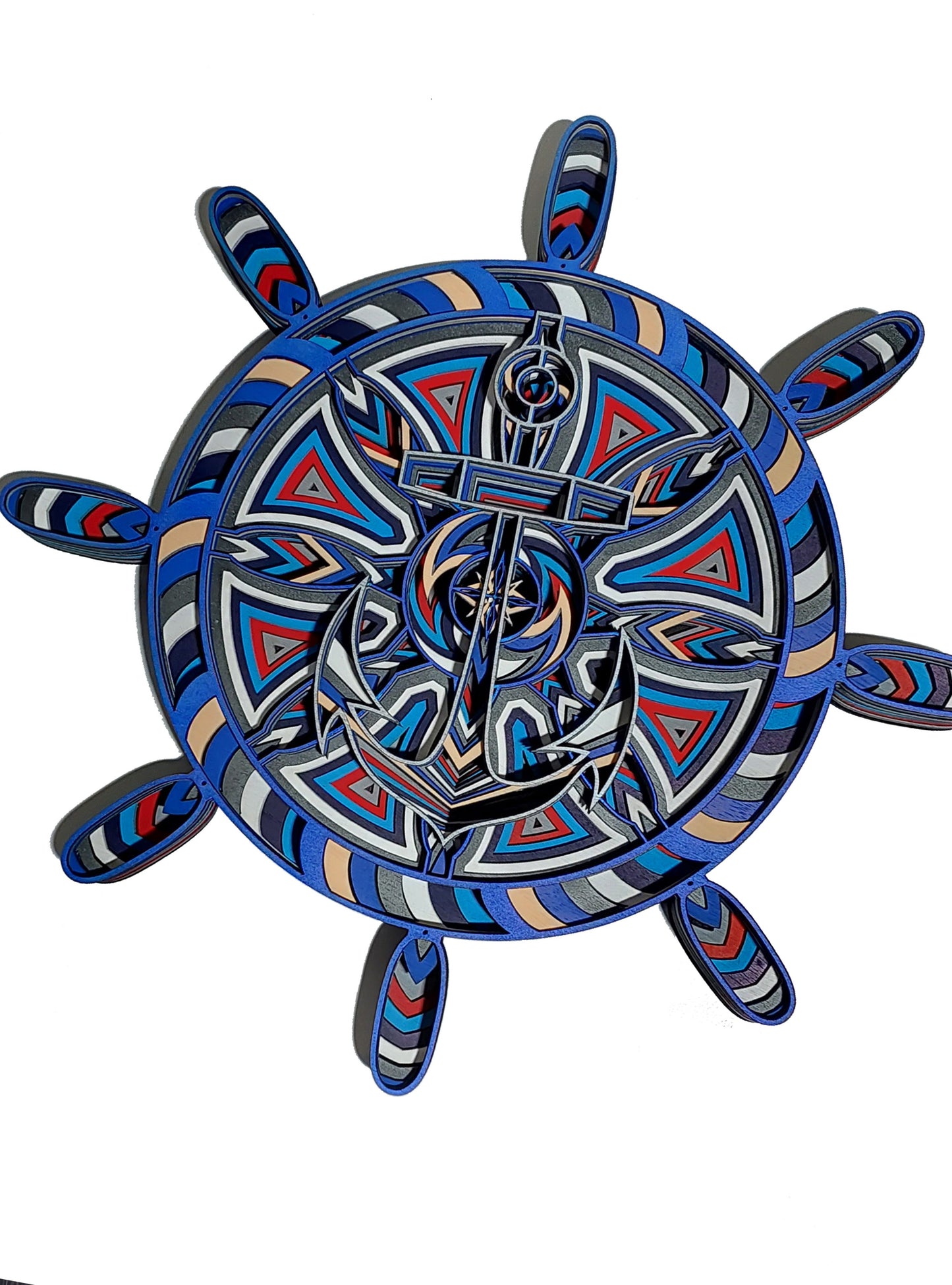 Marinar - mandala din lemn