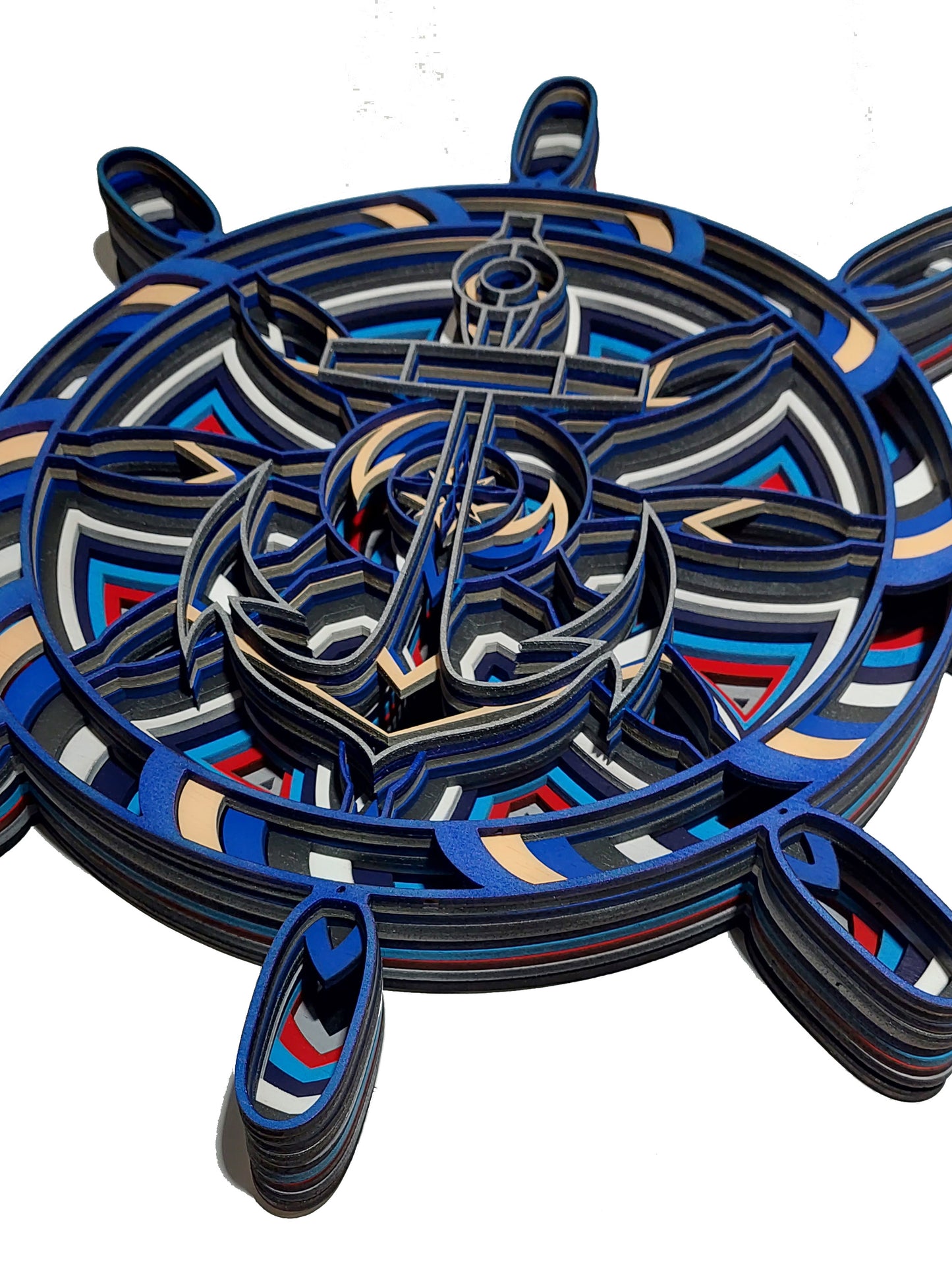 Marinar - mandala din lemn