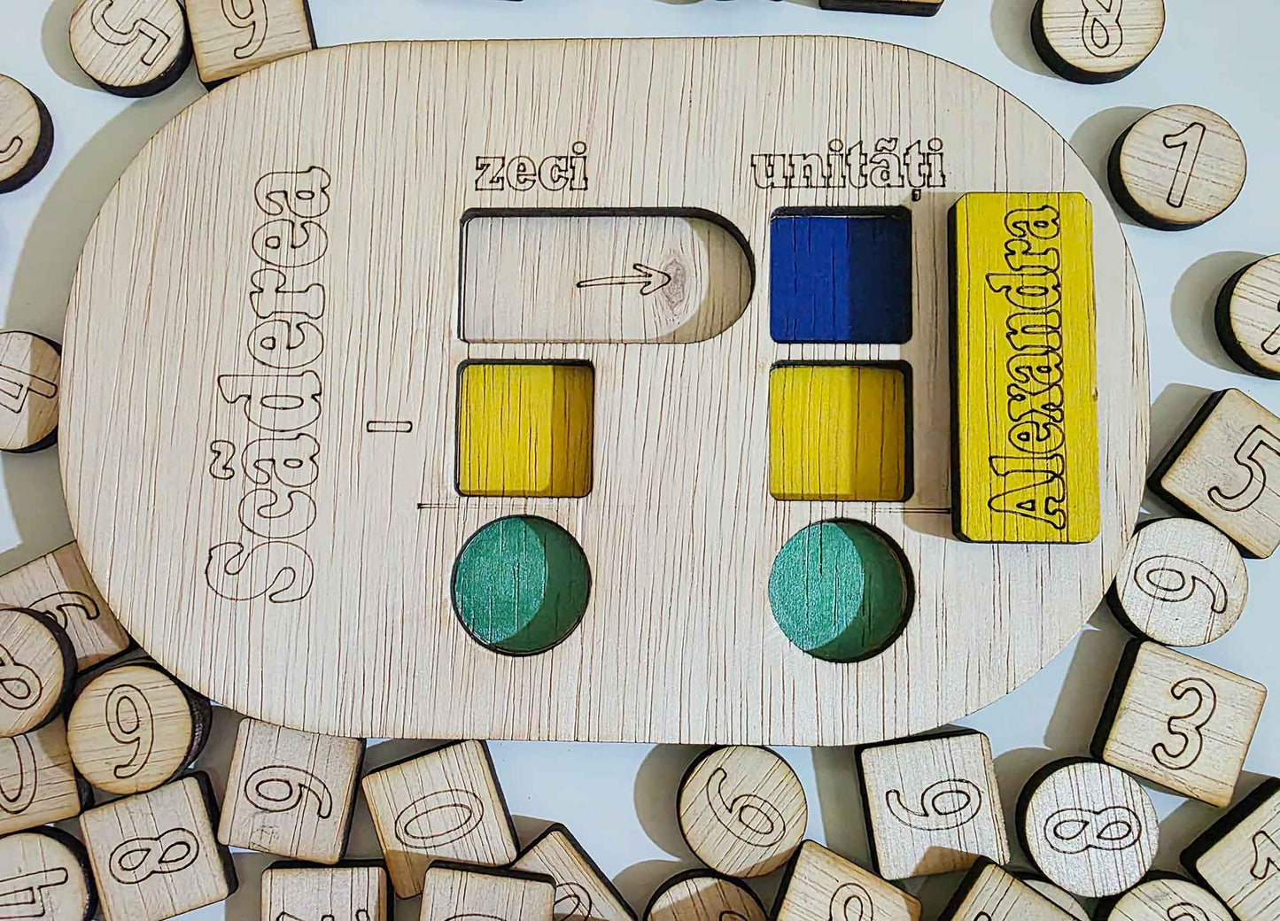Scăderea - sistem de calcul personalizat