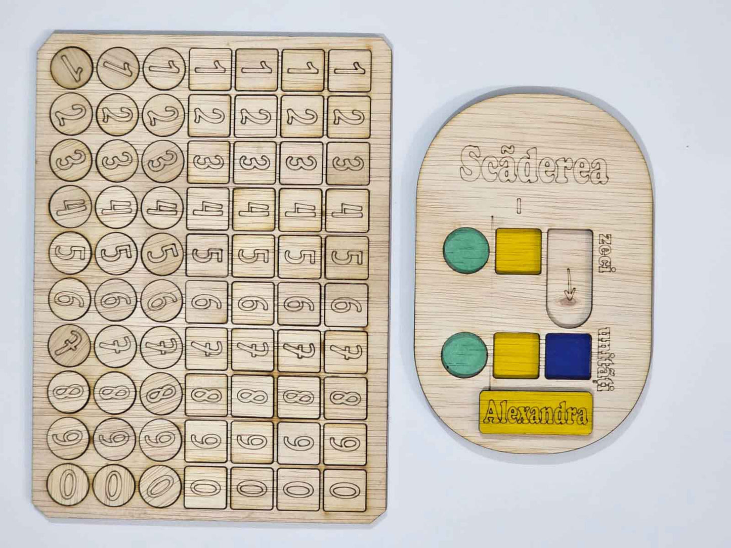 Scăderea - sistem de calcul personalizat