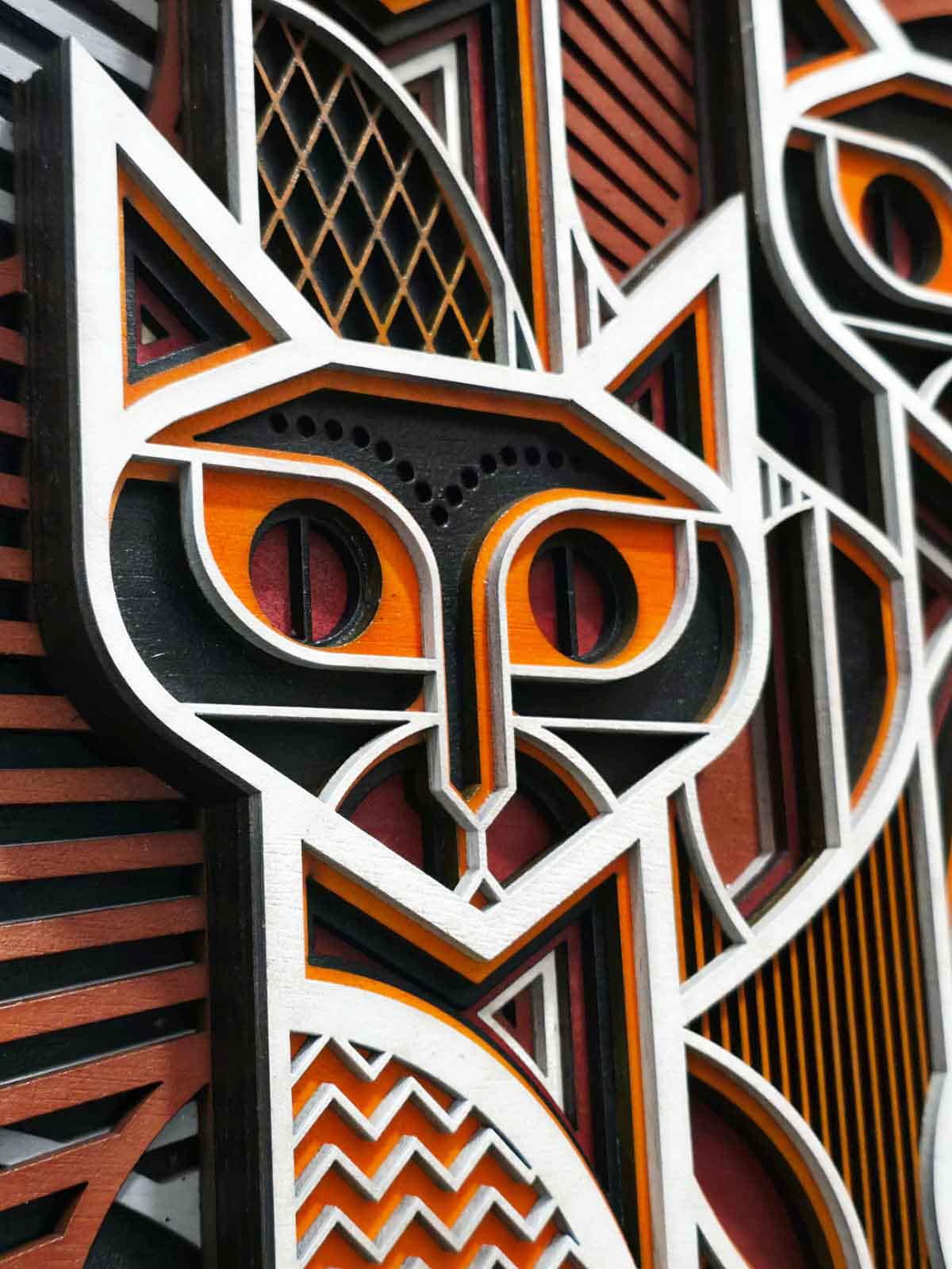Mandala Crazy cats