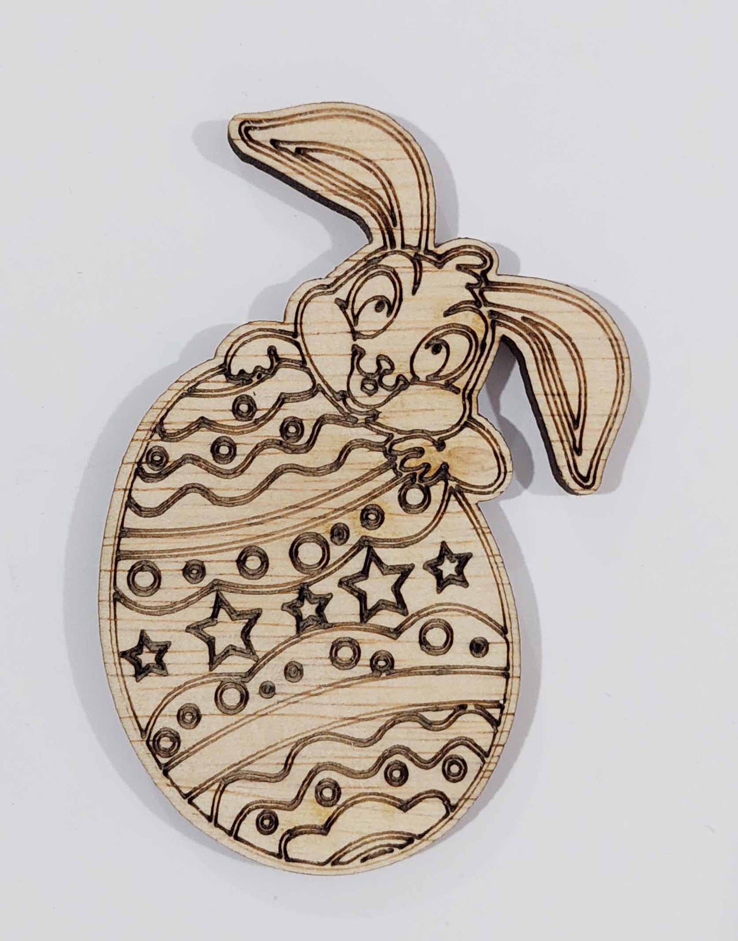 Figurină cu magnet- Iepuraș din ou