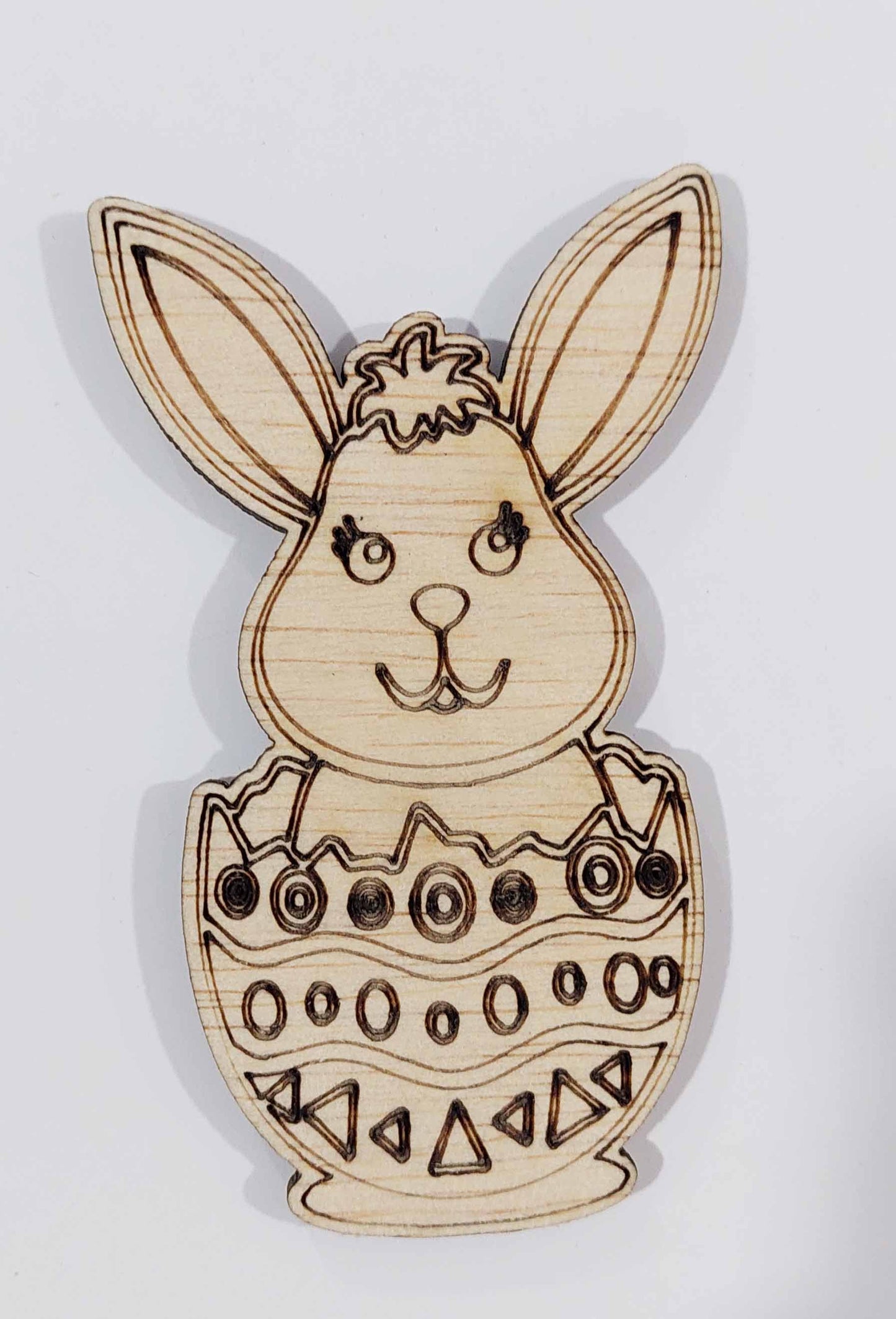 Figurină cu magnet- Iepuraș dolofan