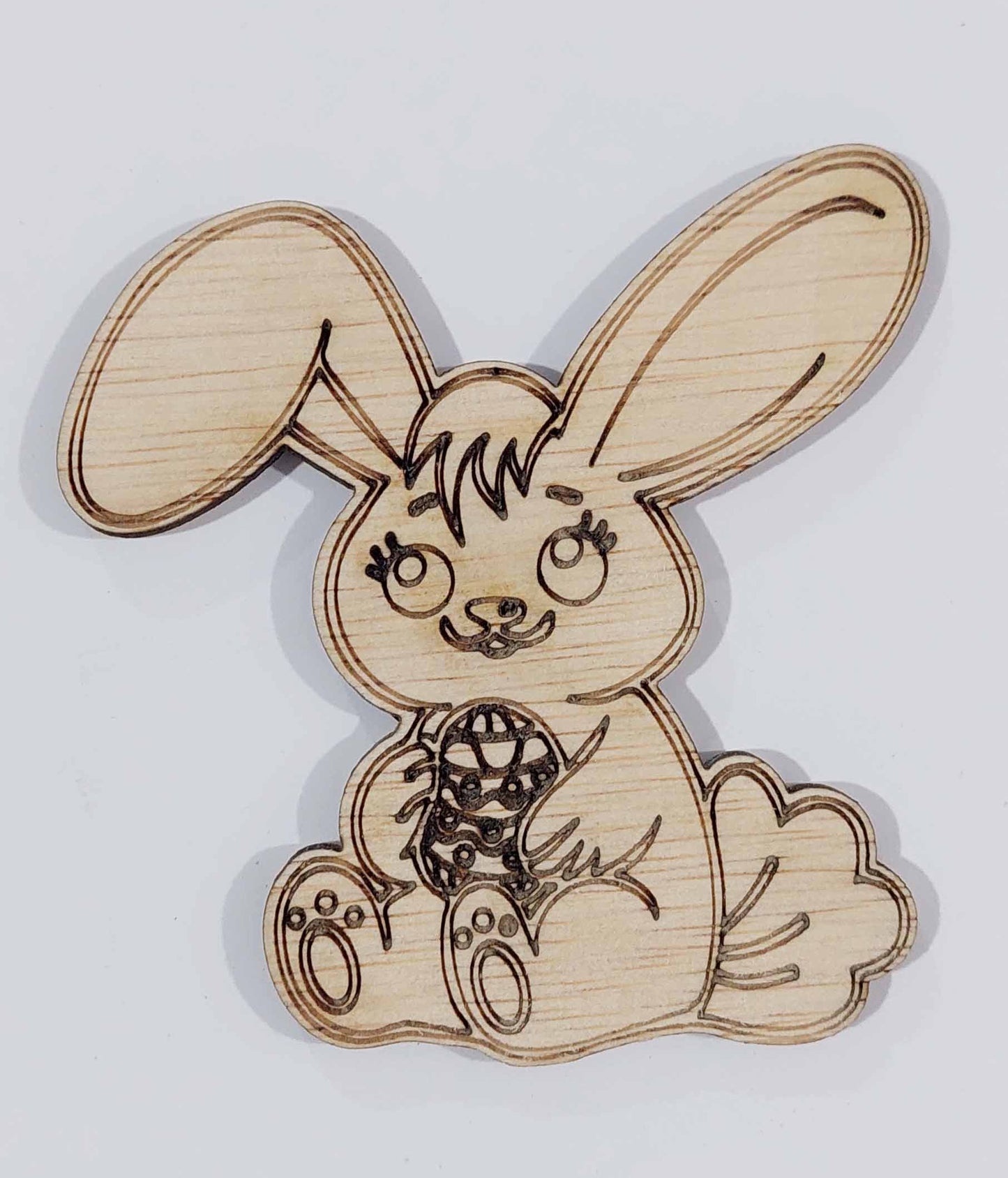 Figurină cu magnet - Iepure șezând