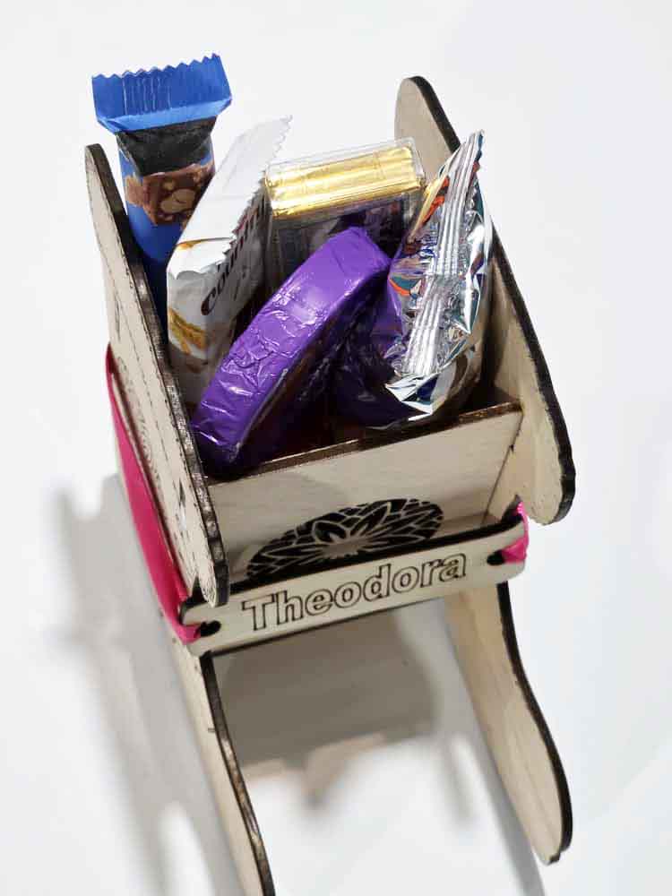 Gheata lui Moș Nicolae 3D - personalizabilă, 18x18x9 cm