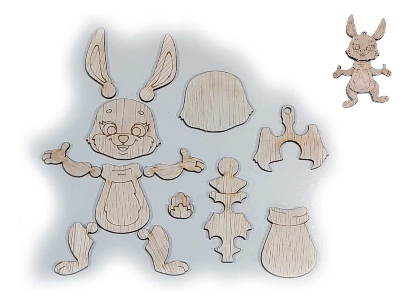 Iepuraș mecanic de Paște