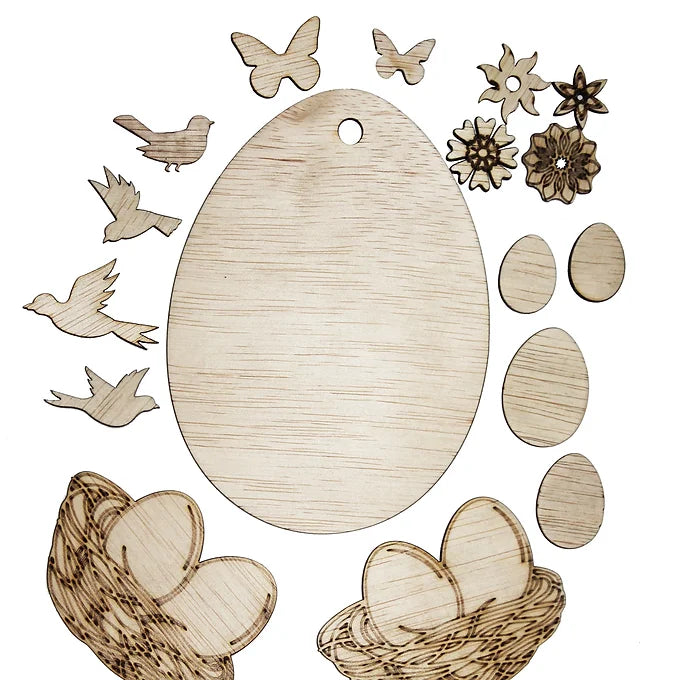 Set decorativ - Ou de Paște - model 1