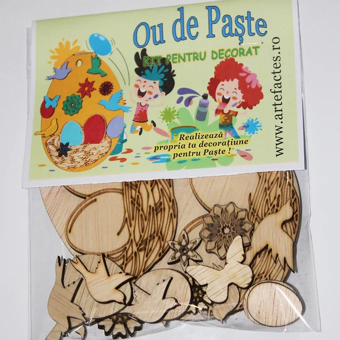 Set decorativ - Ou de Paște - model 1