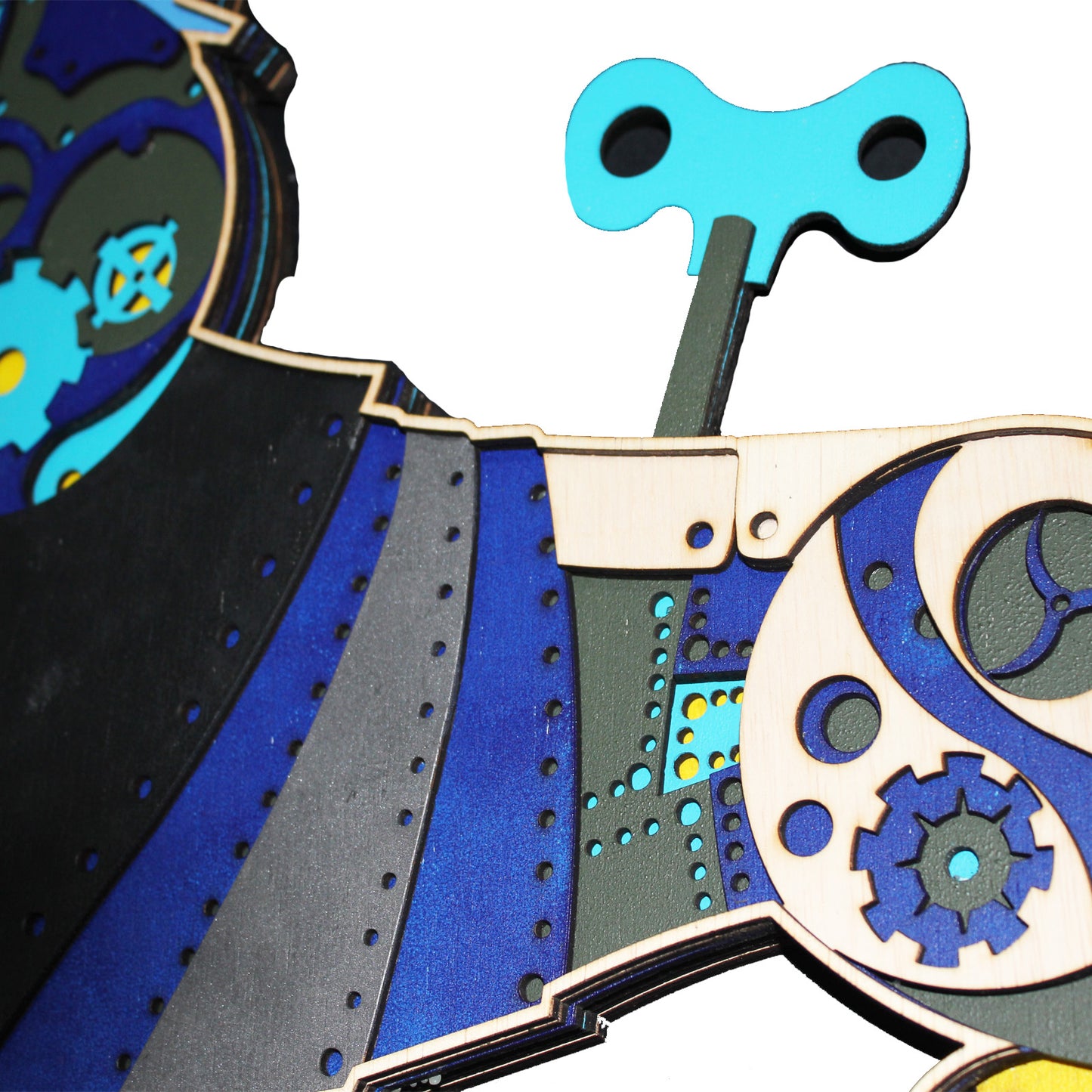 Patrocle - mandala din lemn