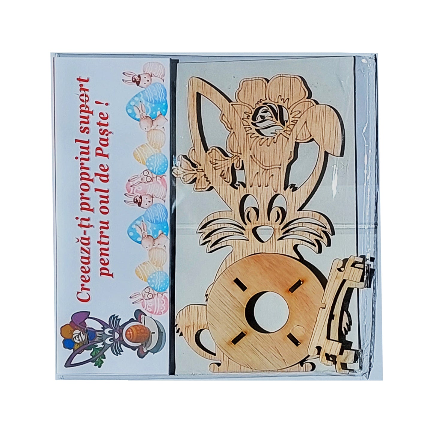 Suport pentru 1 ou de Paște- Iepuraș