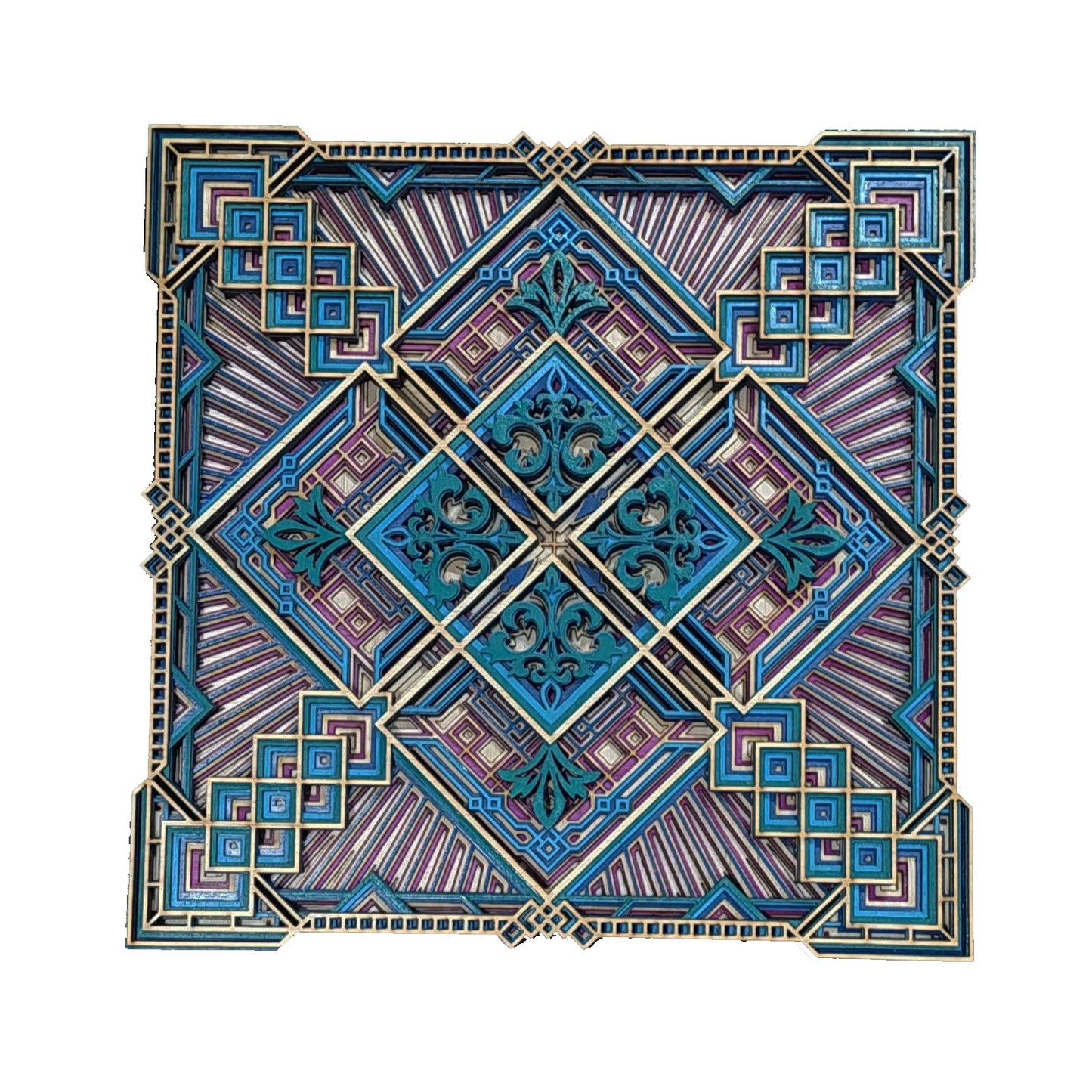 Zephire - mandala din lemn