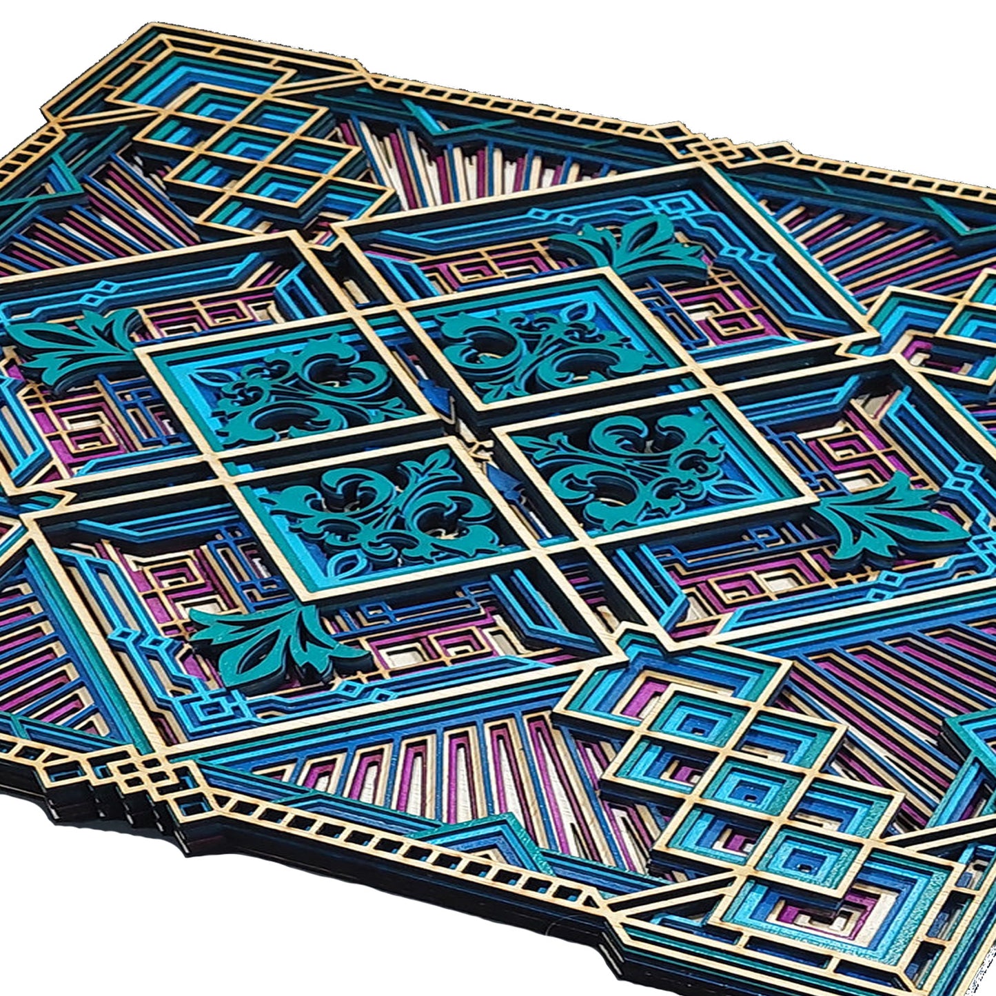 Zephire - mandala din lemn