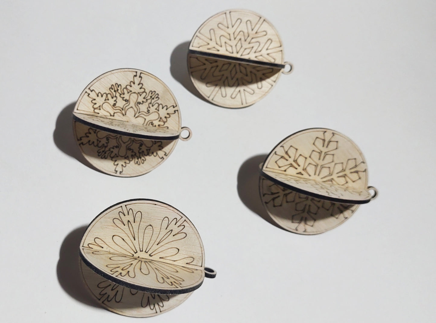 SET DE 4 GLOBURI 3D
