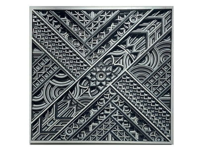 Mandala din lemn Hermes