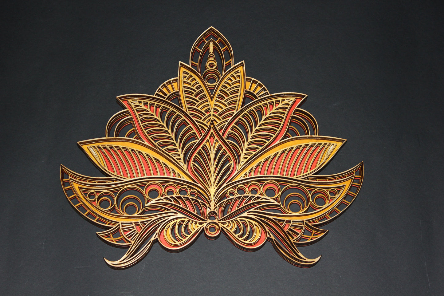 Mandala 3D Lotus 1