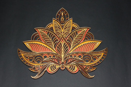 Mandala 3D Lotus 1