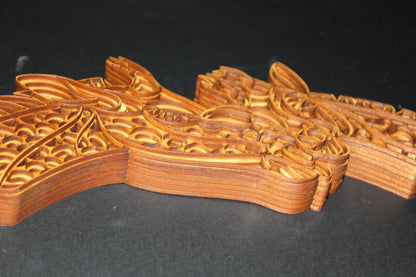 Mandala 3D Girafe