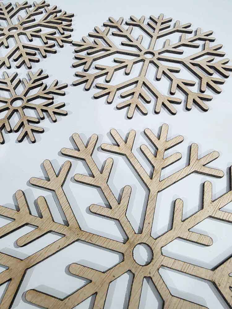 Brad de Crăciun în straturi 3D - 32 cm