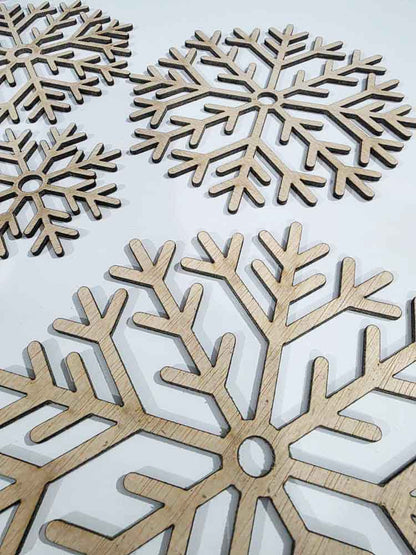 Brad de Crăciun în straturi 3D - 32 cm