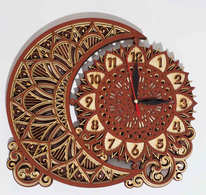 Ceas de perete Mandala