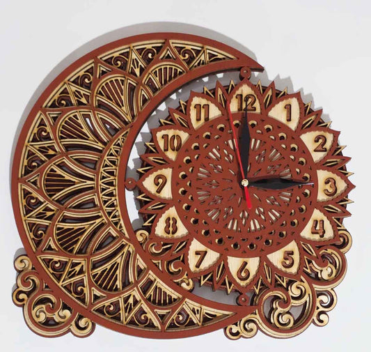 Ceas de perete Mandala
