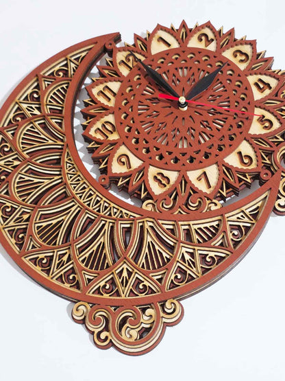 Ceas de perete Mandala