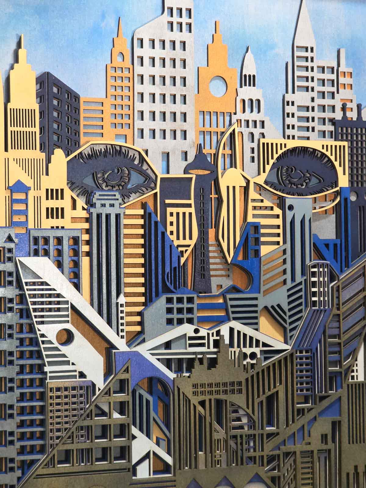 Mandala - City eyes