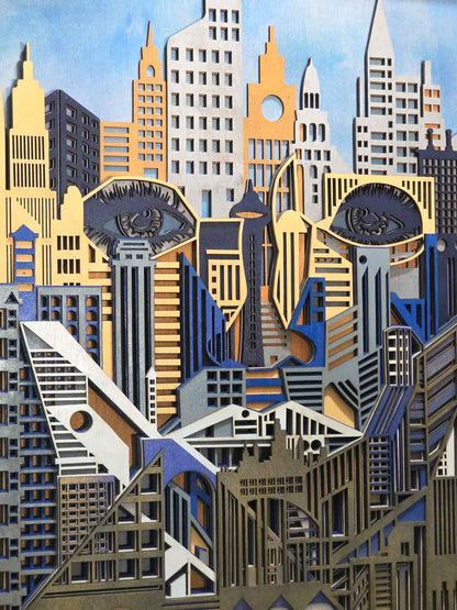 Mandala - City eyes