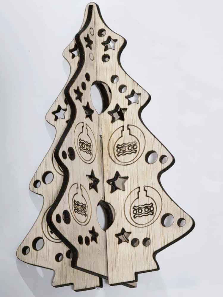 Decorațiune de Crăciun 3D - 16x12x11 cm