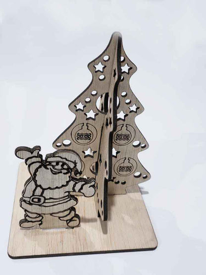 Decorațiune de Crăciun 3D - 16x12x11 cm