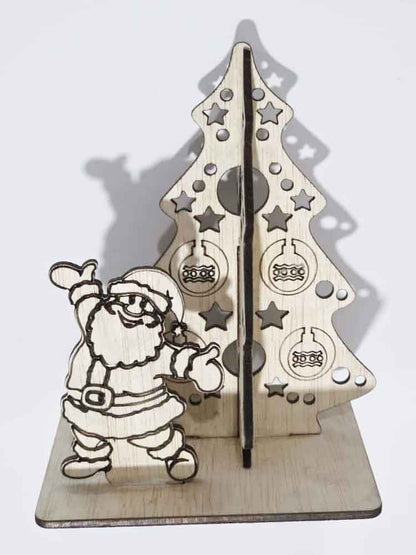 Decorațiune de Crăciun 3D - 16x12x11 cm