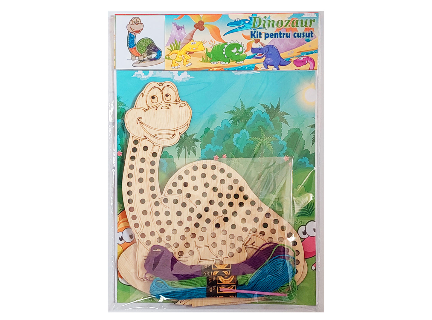 Dinozaut- kit pentru cusut