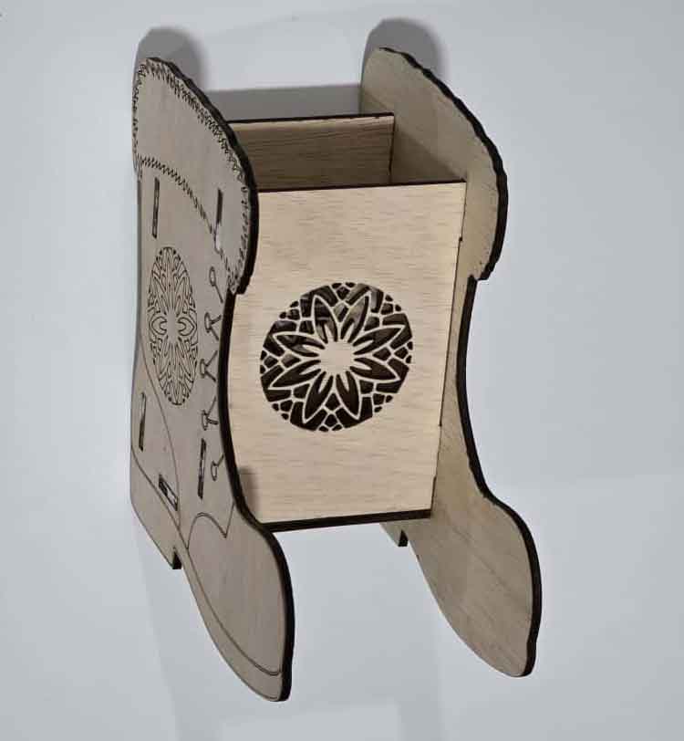 Gheata lui Moș Nicolae 3D - personalizabilă, 18x18x9 cm