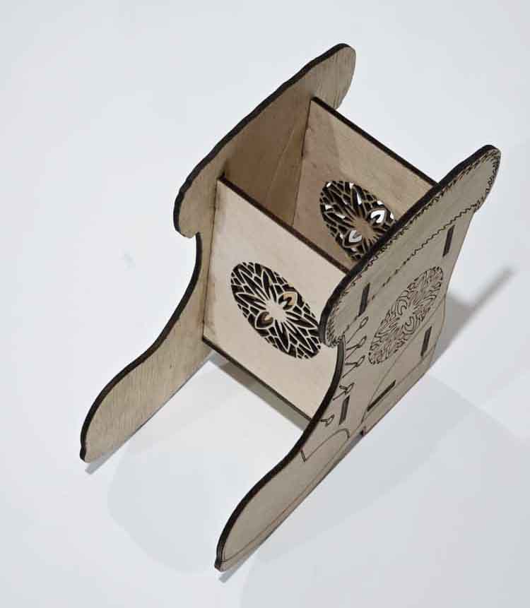 Gheata lui Moș Nicolae 3D - personalizabilă, 18x18x9 cm