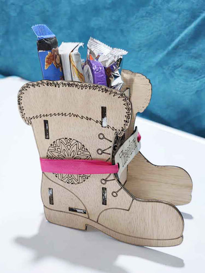 Gheata lui Moș Nicolae 3D - personalizabilă, 18x18x9 cm