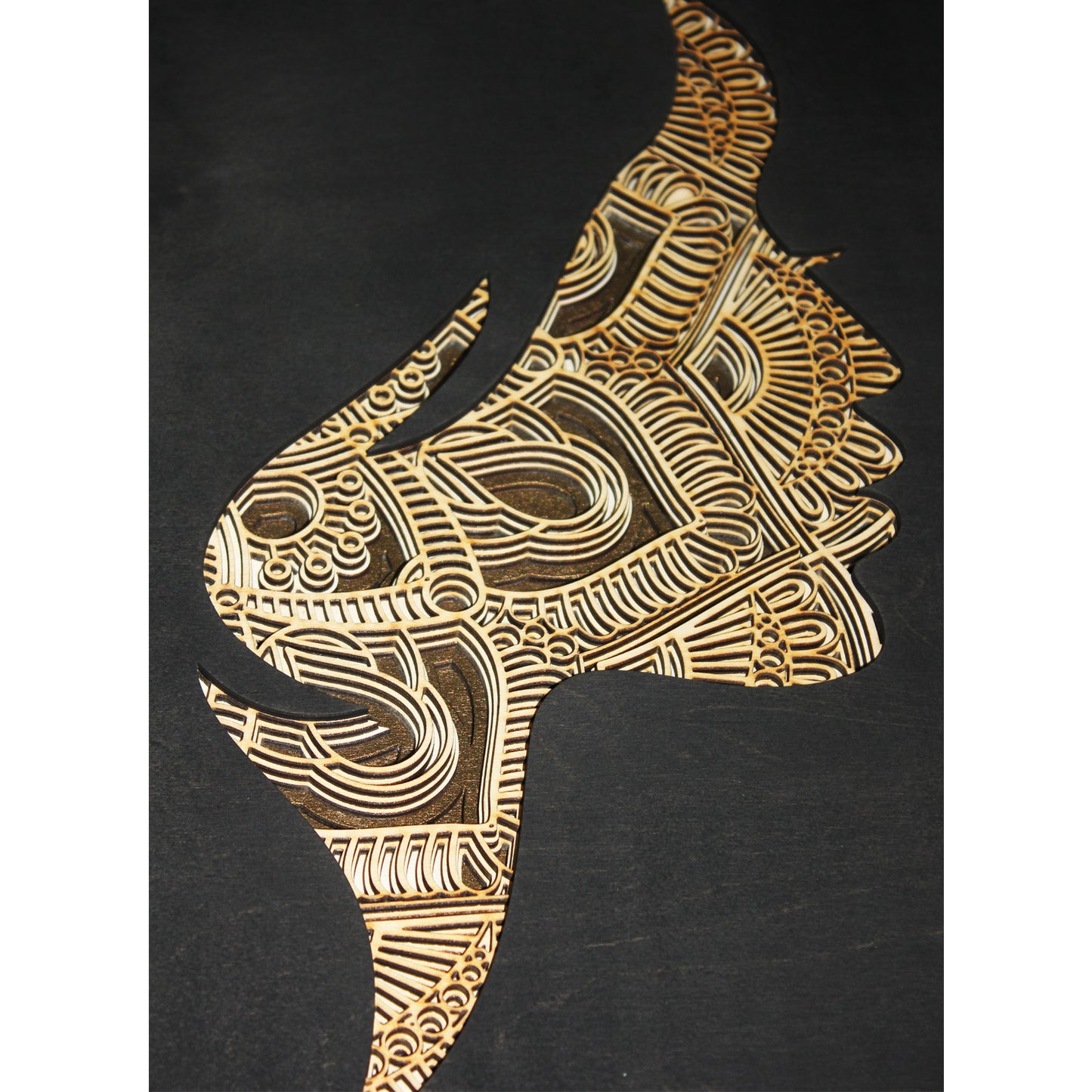Mandala 3D Silhuette